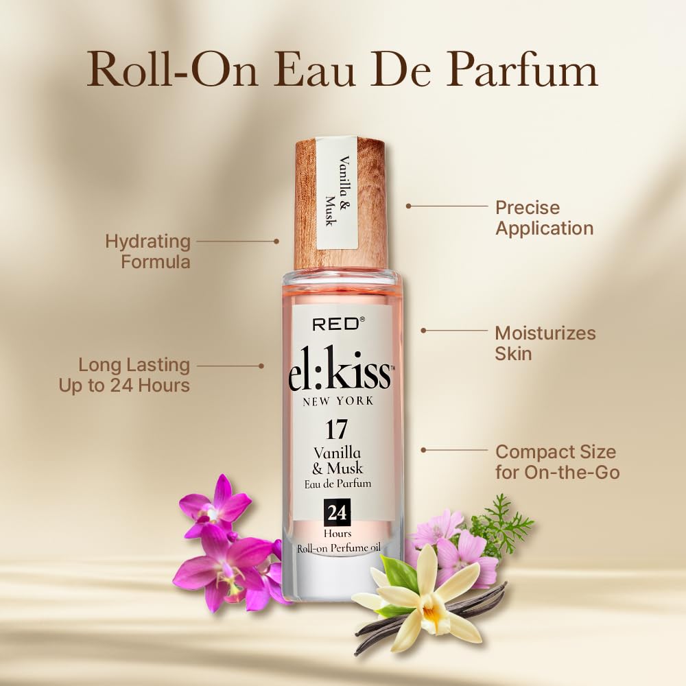 Red EL KISS Roll-On Perfume_Vanilla_Musk_2