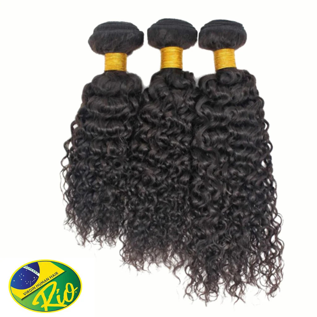 Rio Virgin Human Hair Bohemian Curl Bundles