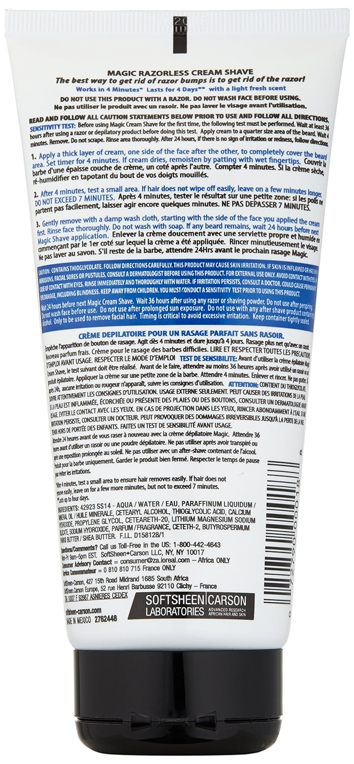 Magic Razorless Cream Shave Regular Strenght
