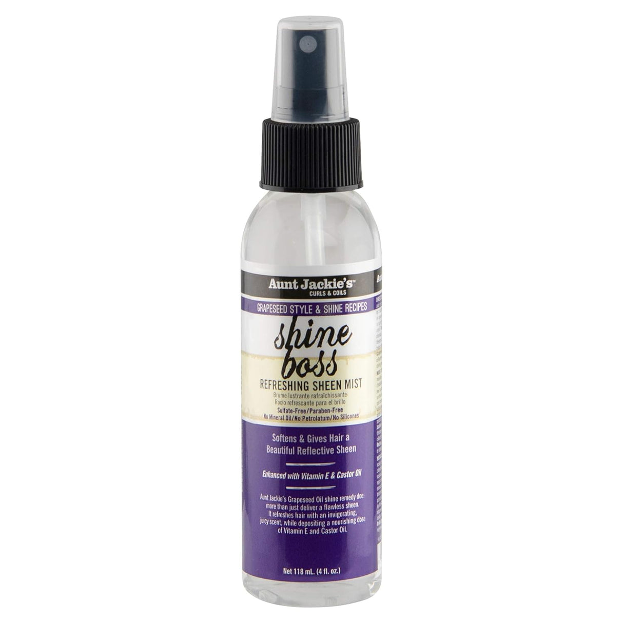 AUNT JACKIE'S SHINE BOSS SHEEN MIST - 4OZ