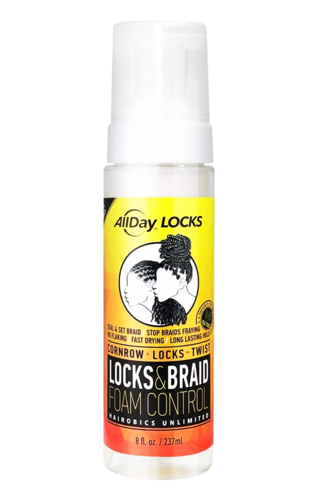 AllDay Locks & Braid Foam Control 8 oz