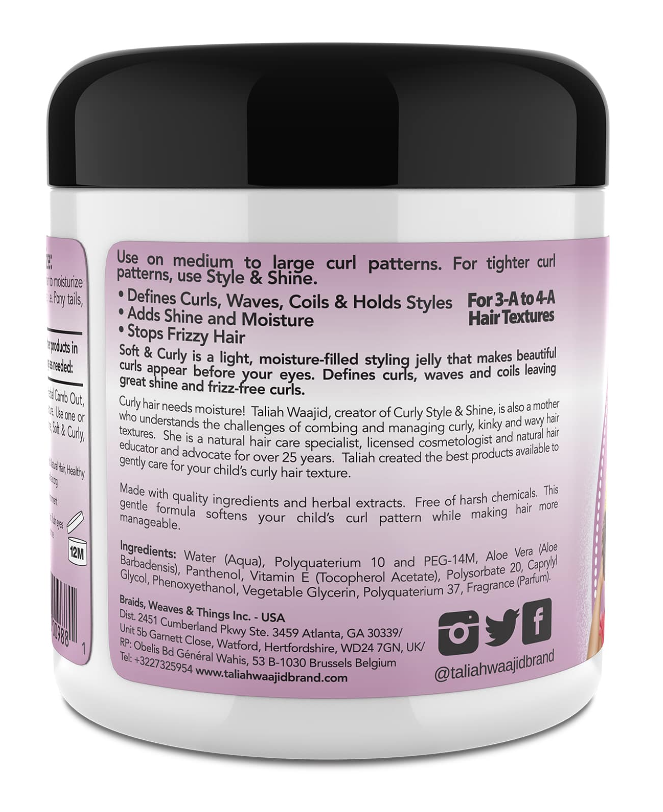 Taliah Waajid For Children Soft & Curly - 6 Oz