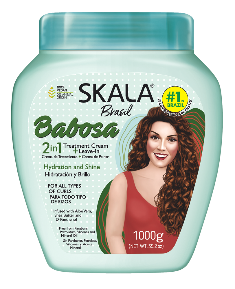 Skala Brasil Babosa 2in1 Treatment 35.2oz Nourishing, Hydrating, Repairing Formula-1