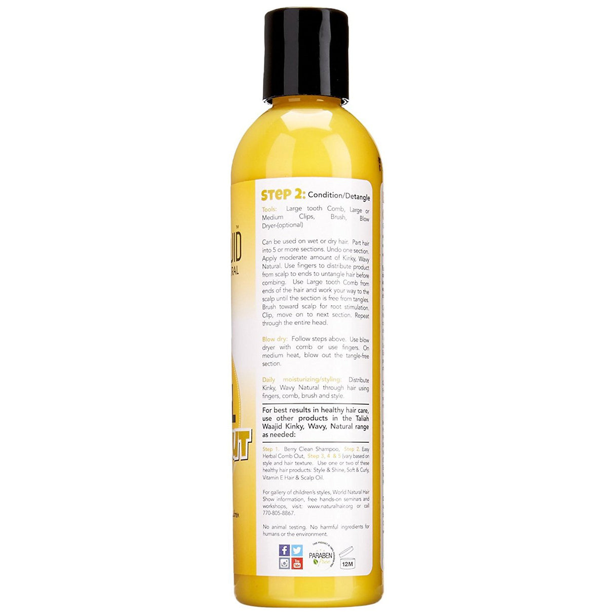 Taliah Waajid For Children Easy Herbal Comb-Out - 8 oz