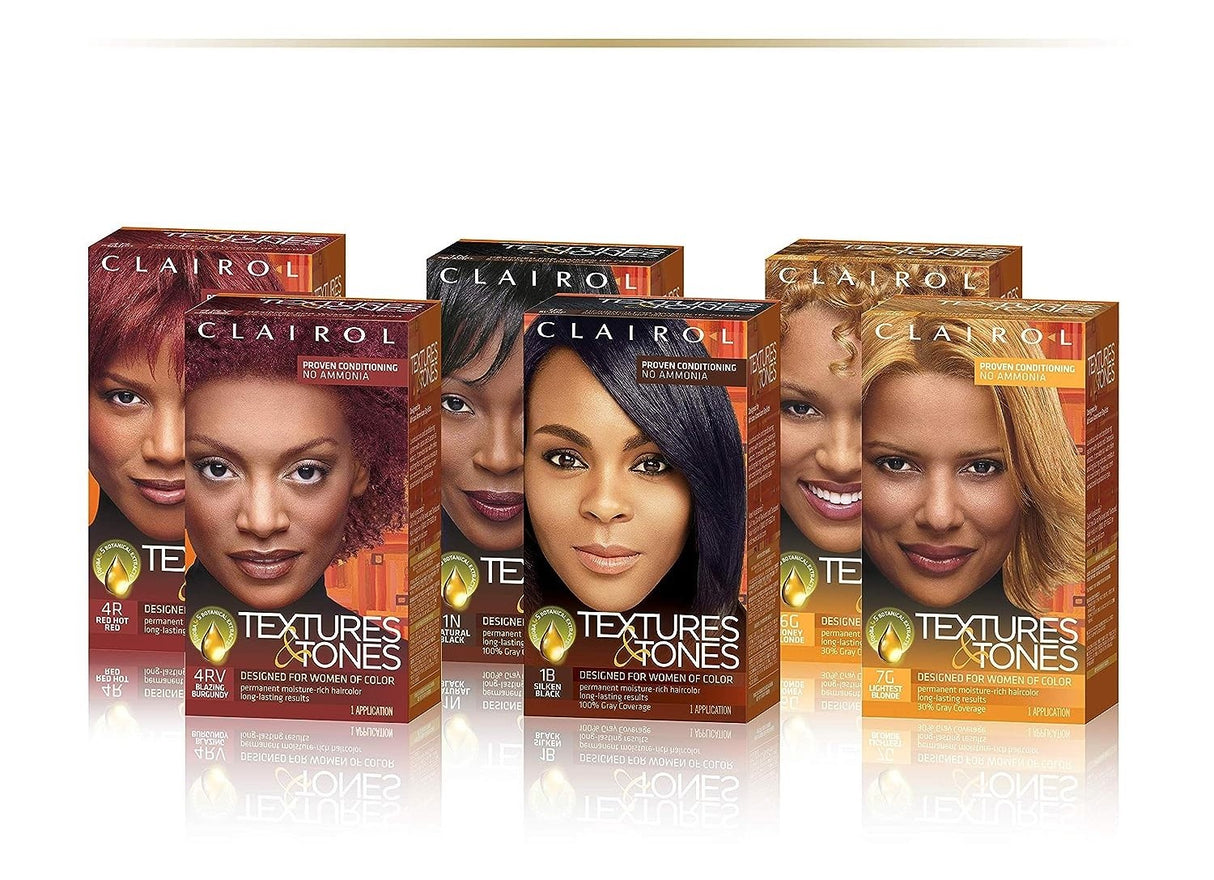 Clairol Textures & Tones Permanent Hair Color