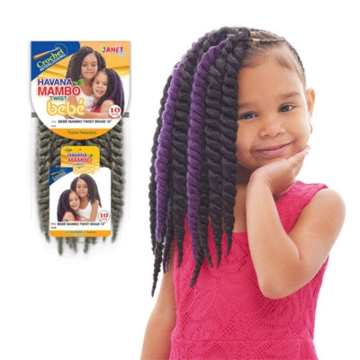 Janet Bebe Mambo Soft & Stylish Crochet Hair Twist Braid 10