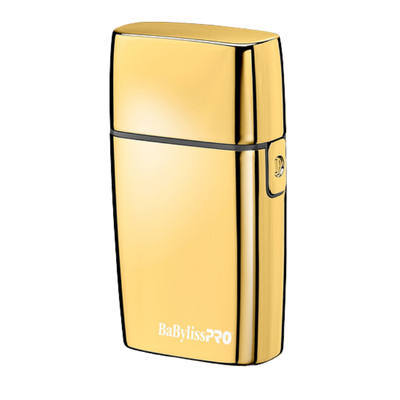Babyliss Pro Foil Fx02 Cordless Gold Metal Double Foil Shaver