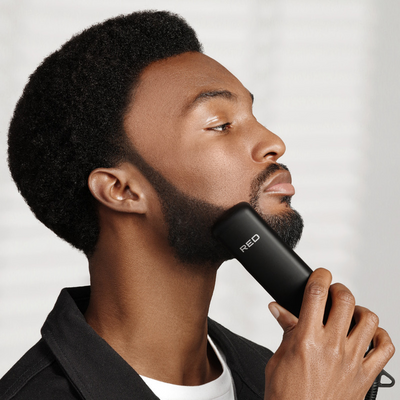 RED BY KISS Beard & Hair Straightener Beard & Hair 2-In-1 Styling (Hc16)