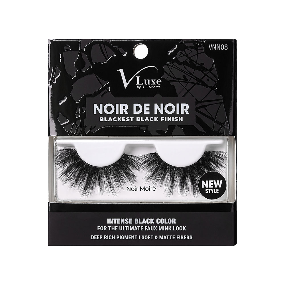 V LUXE BLACKEST BLACK FINISH EYELASHES