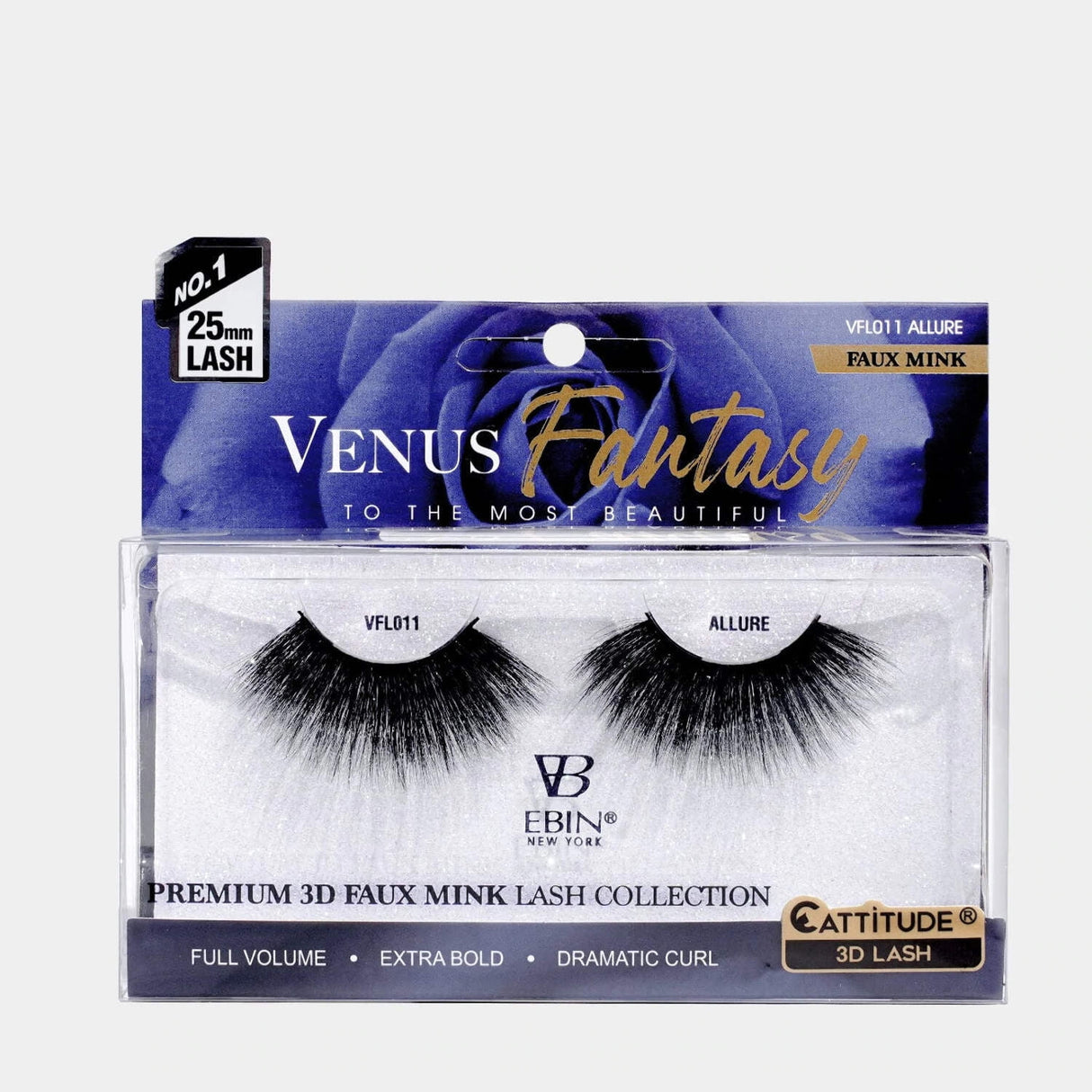 Ebin Venus Fantasy 25mm Faux Mink 3D Lashes