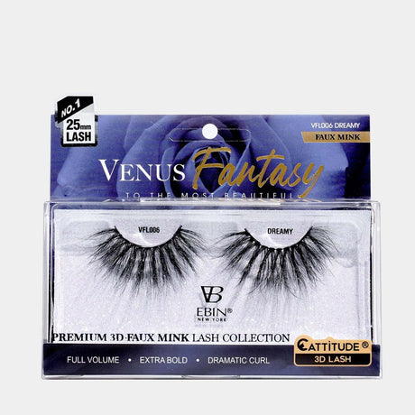 Ebin Venus Fantasy 25mm Faux Mink 3D Lashes