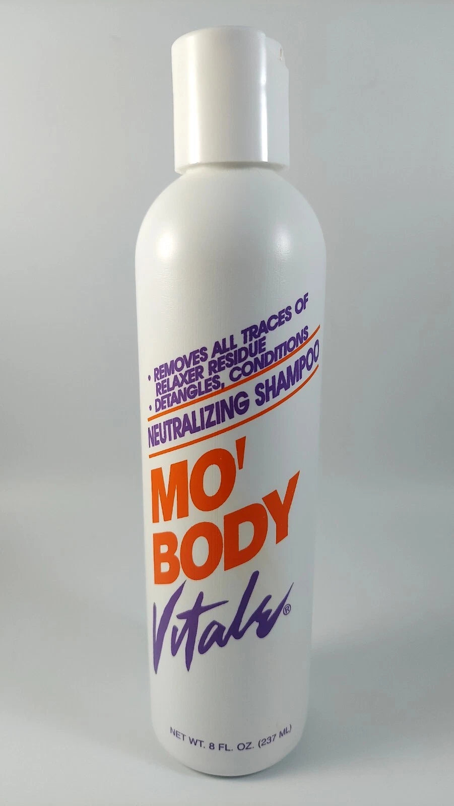 Vintage Mo Body Vitale Neutralizing Shampoo 8oz, neutralizing shampoo, post relaxer shampoo, chemical treatment shampoo, pH balancing hair shampoo, residue removing shampoo, gentle cleansing shampoo, shampoo for chemically treated hair, hair neutralizer shampoo, salon quality neutralizing shampoo, professional hair care shampoo, healthy hair cleanser, Mo Body hair care product