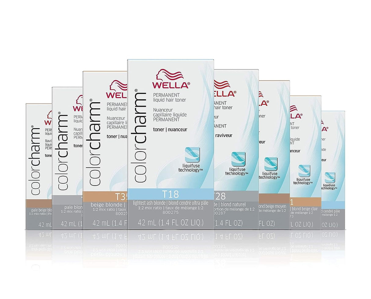 Wella Colorcharm Permanent Liquid Hair Toner - 1.4 Oz