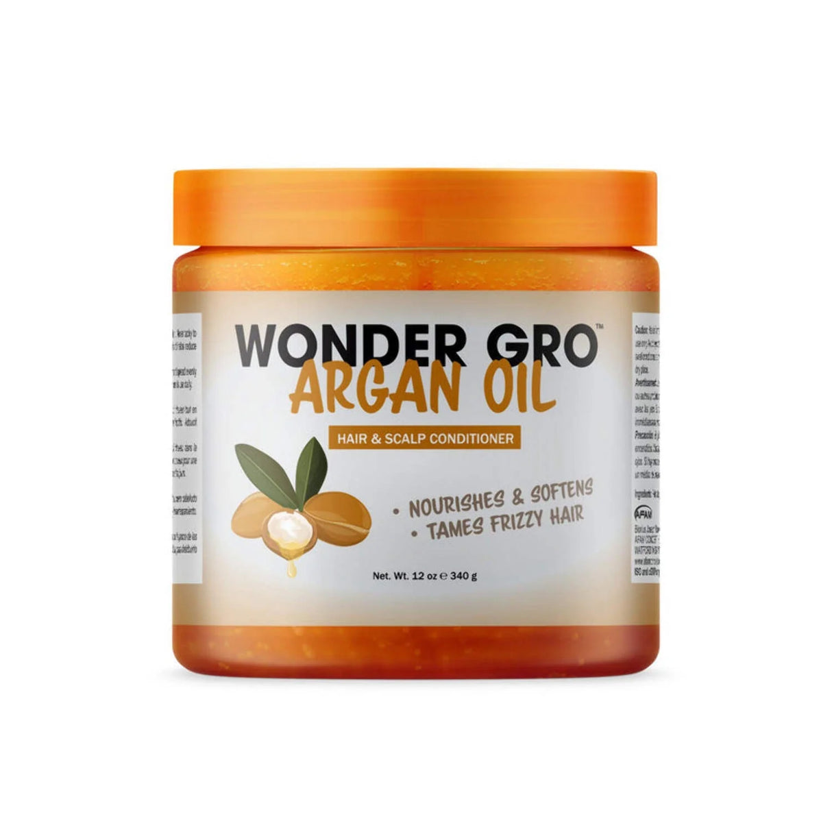 Wonder Gro Hair Scalp Conditioner Argan Oil 12 oz