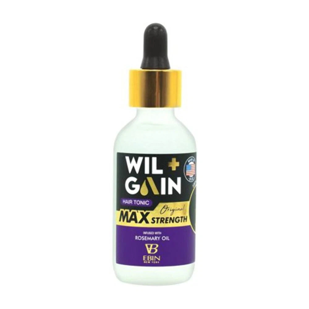 Wil Gain Hair Tonic Max Strenght Rosemary 2Oz