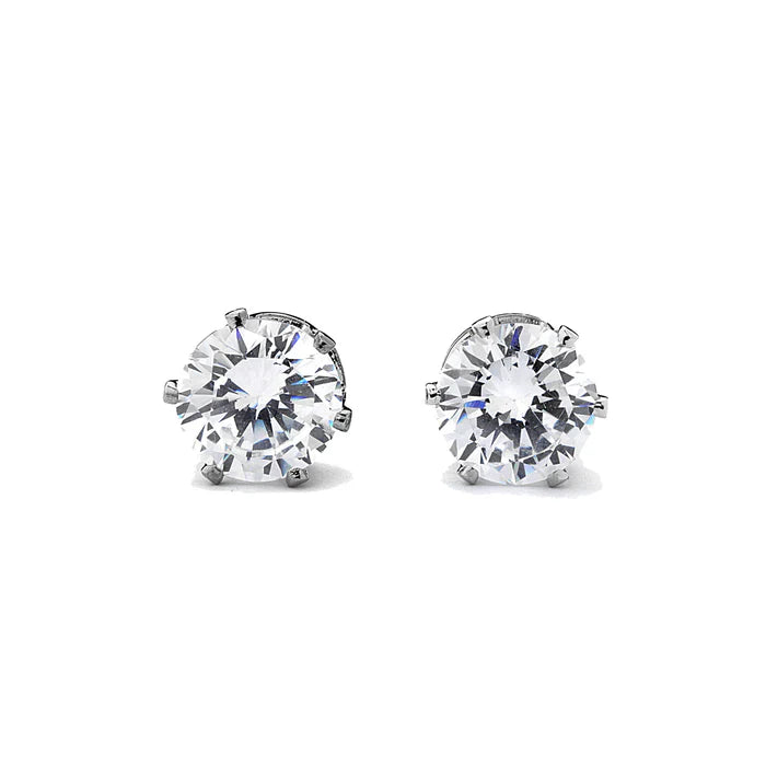 Joy Jewelry Sterling Silver Cubic Zirconia Earrings
