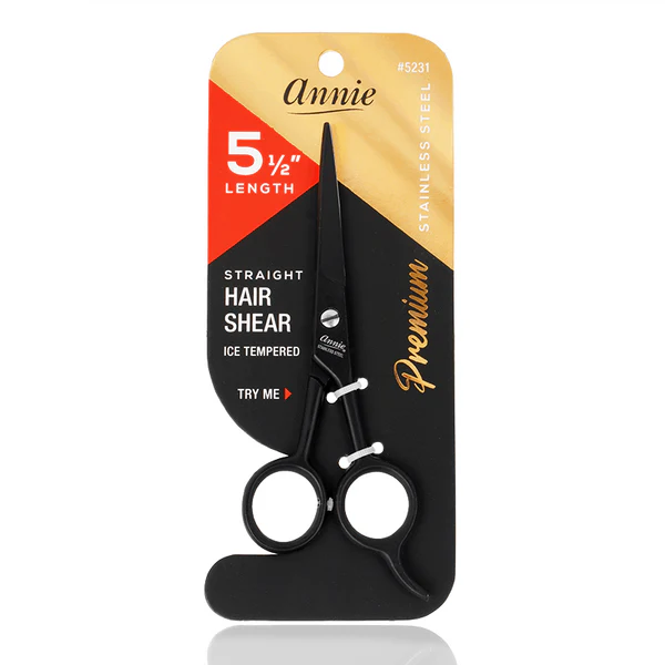 Annie Stainless Steel Straight Hair Shears