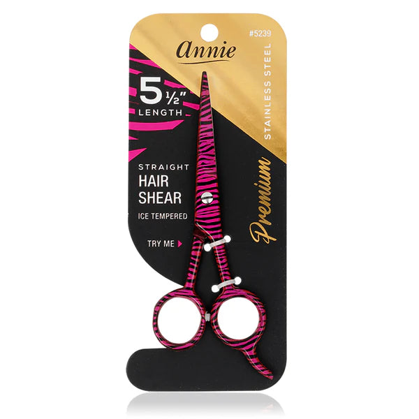 Annie Stainless Steel Straight Hair Shears