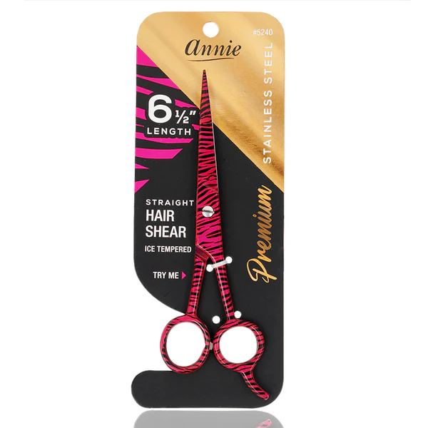 Annie Stainless Steel Straight Hair Shears