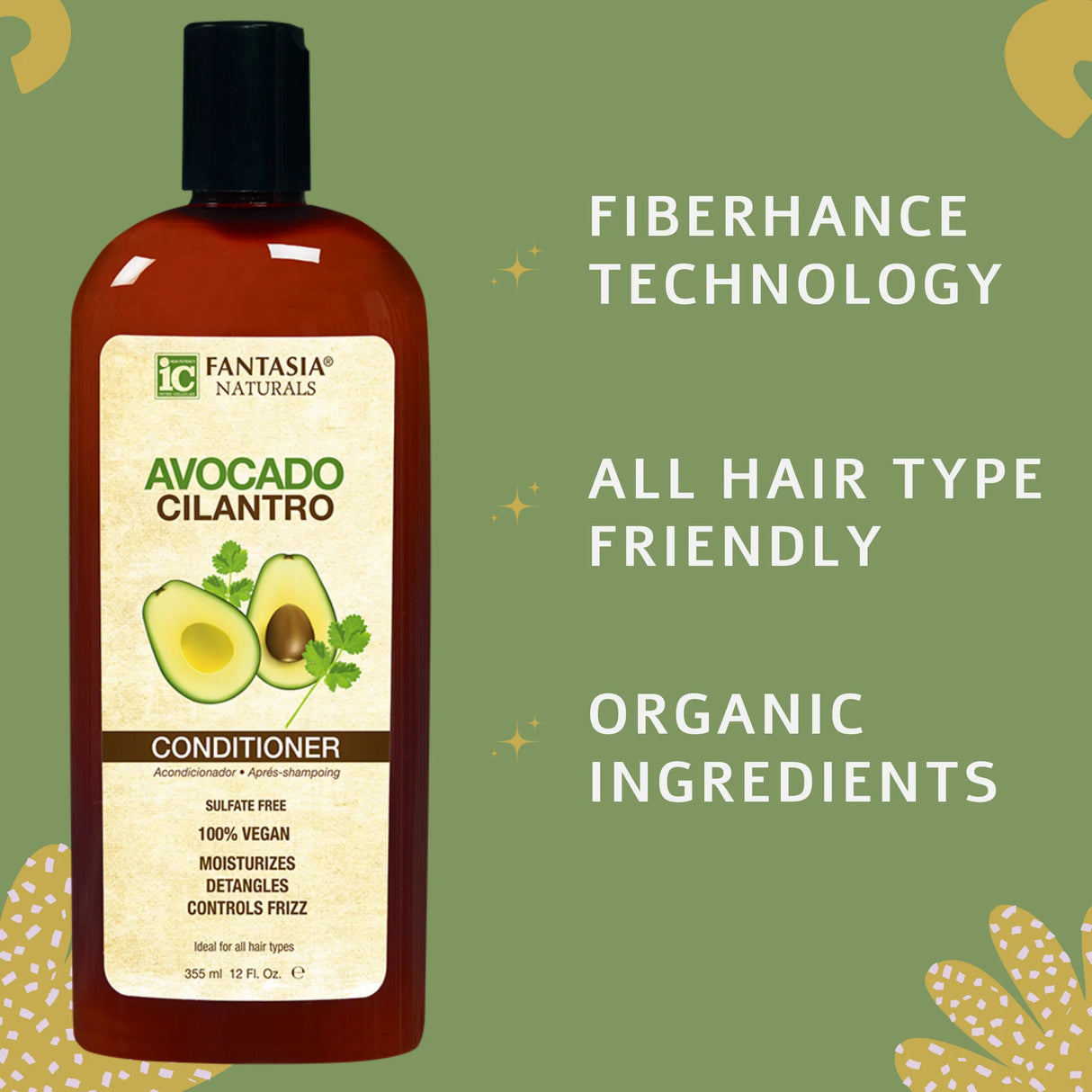 Fantasia Collection Avocado Cilantro Conditioner 12 oz