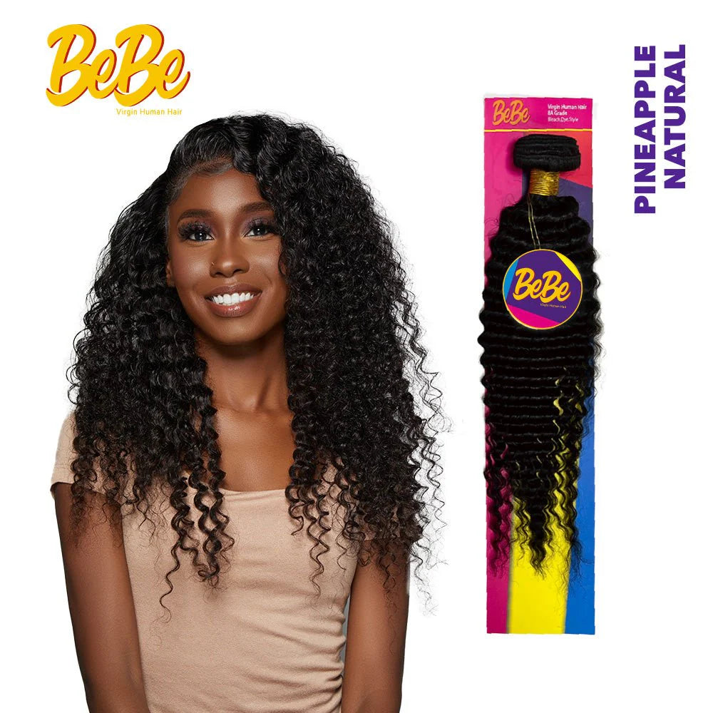 BeBe Pineapple 100% Virgin Human Bulk Hair - 28" (#Nat)