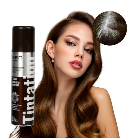 RED BY KISS Tintation Temporary Hair Color Spray - 2.8 oz