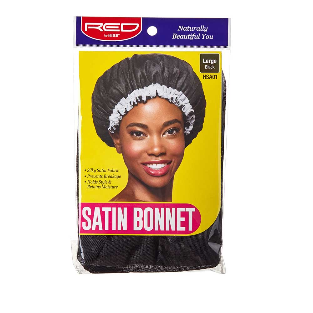 RED BY KISS Red Satin Bonnet