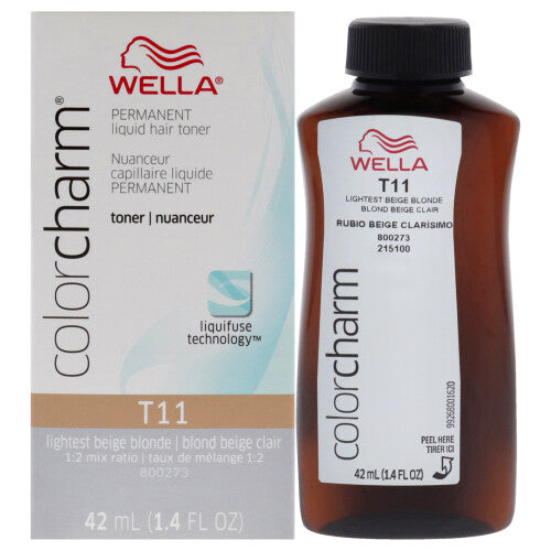 Wella Colorcharm Permanent Liquid Hair Toner - 1.4 Oz