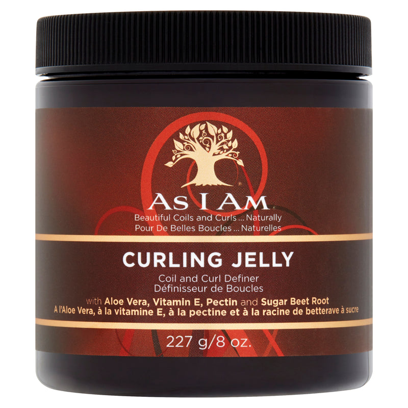 AS I AM Classic Curling Jelly Beautiful Coil And Curls Naturally 8Oz
