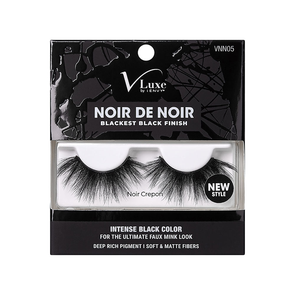 V LUXE BLACKEST BLACK FINISH EYELASHES