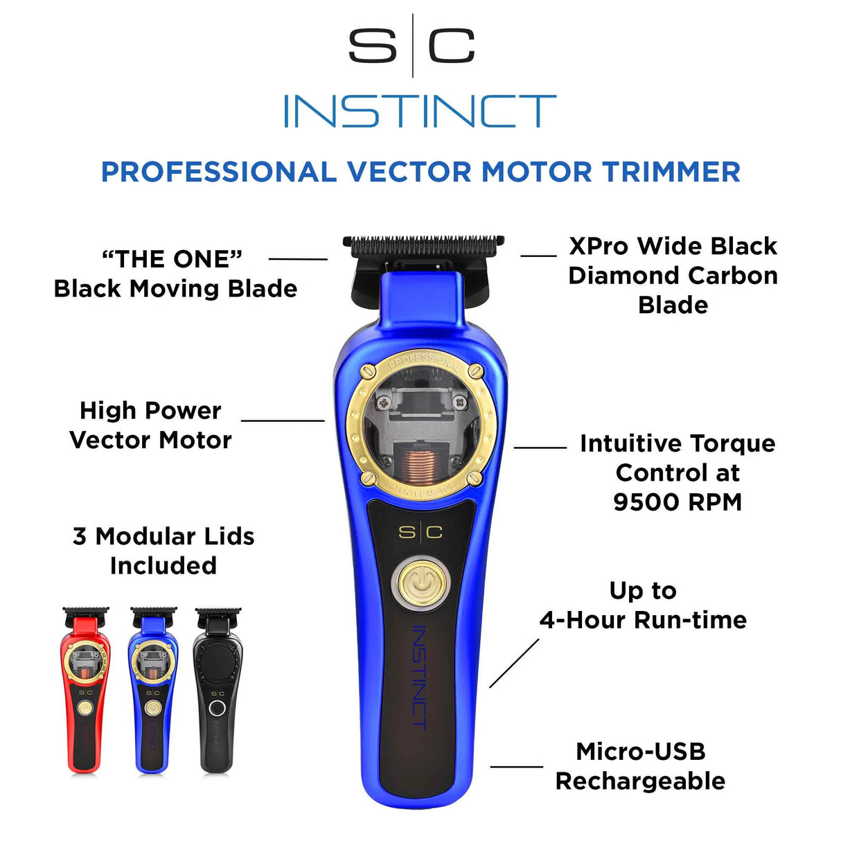 Stylecraft Instinct Professional Vector Motor Trimmer
