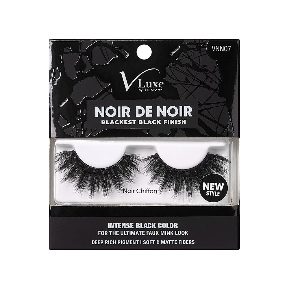 V LUXE BLACKEST BLACK FINISH EYELASHES