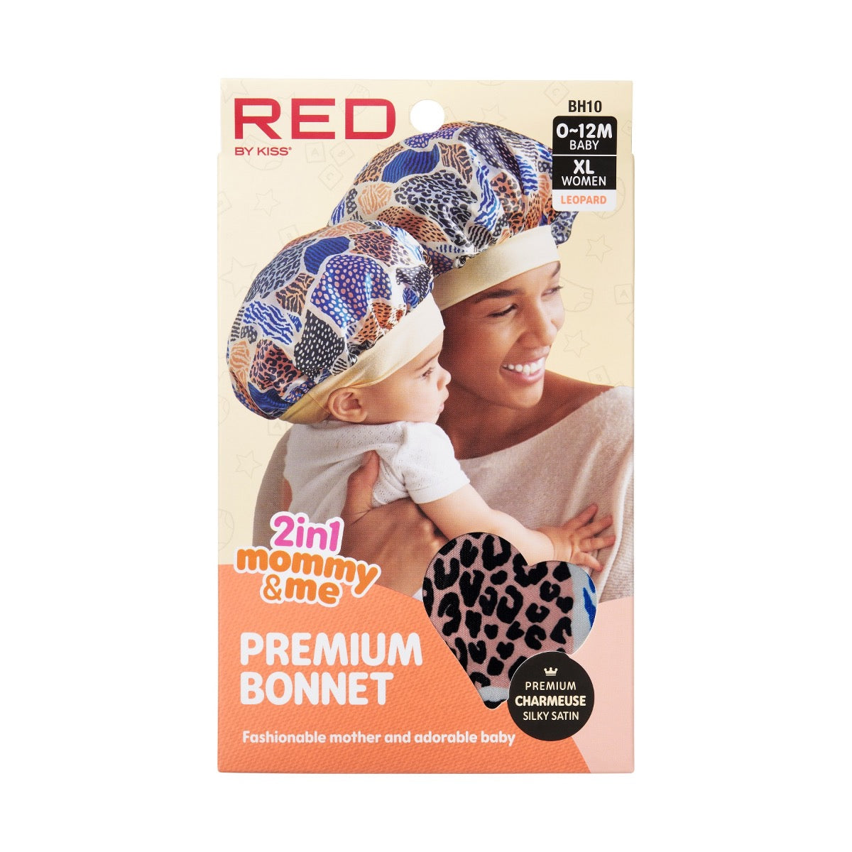 RED BY KISS Premium Bonnet Multi-color