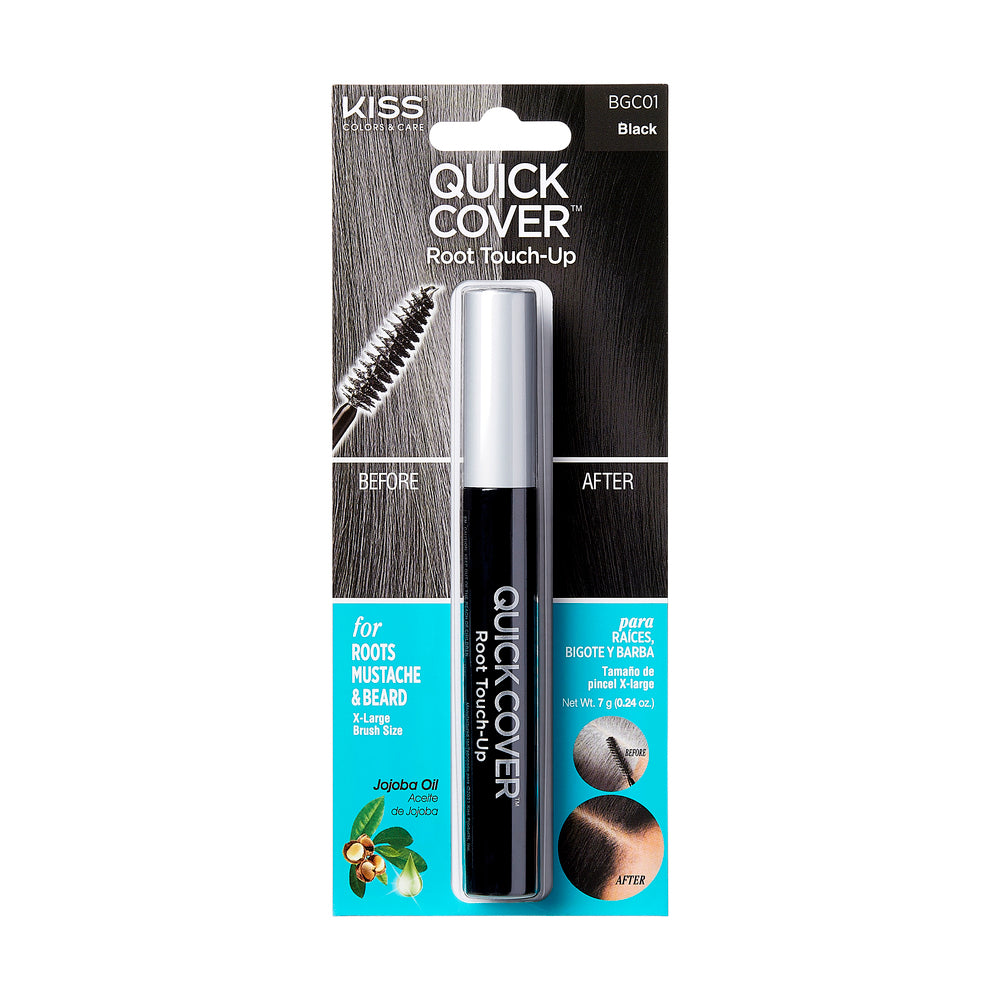 KISS Black Quick Cover Gray Hair Touch Up Brush