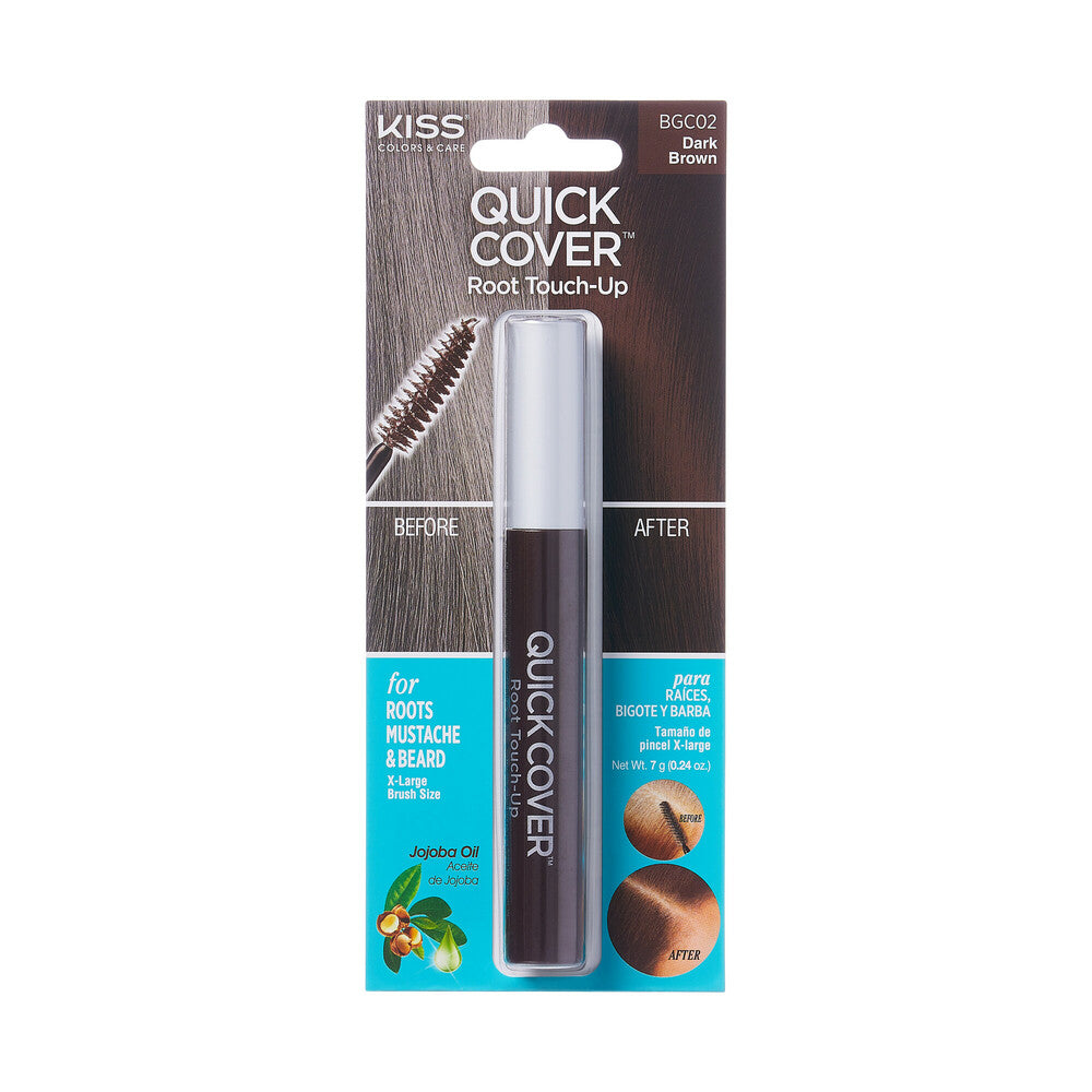 KISS Black Quick Cover Gray Hair Touch Up Brush