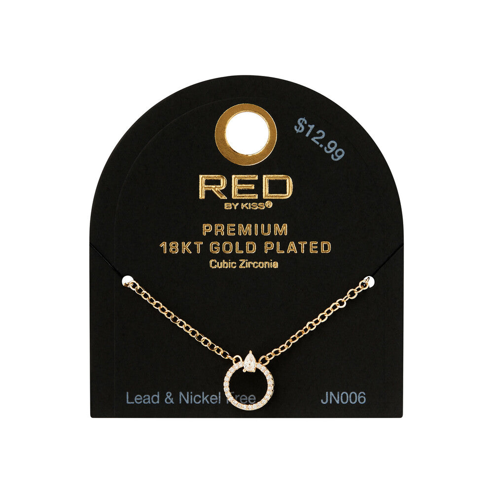 Red By Kiss Jewelry - 14K Gold Plated Necklace