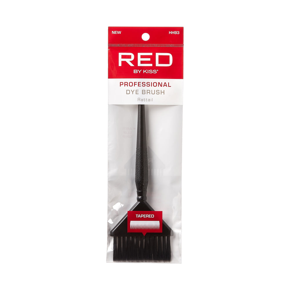 RED BY KISS Parting Dye Rattail Brush