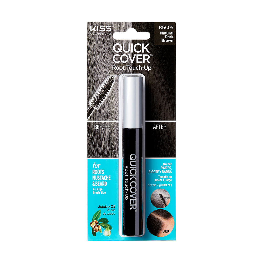 KISS Black Quick Cover Gray Hair Touch Up Brush