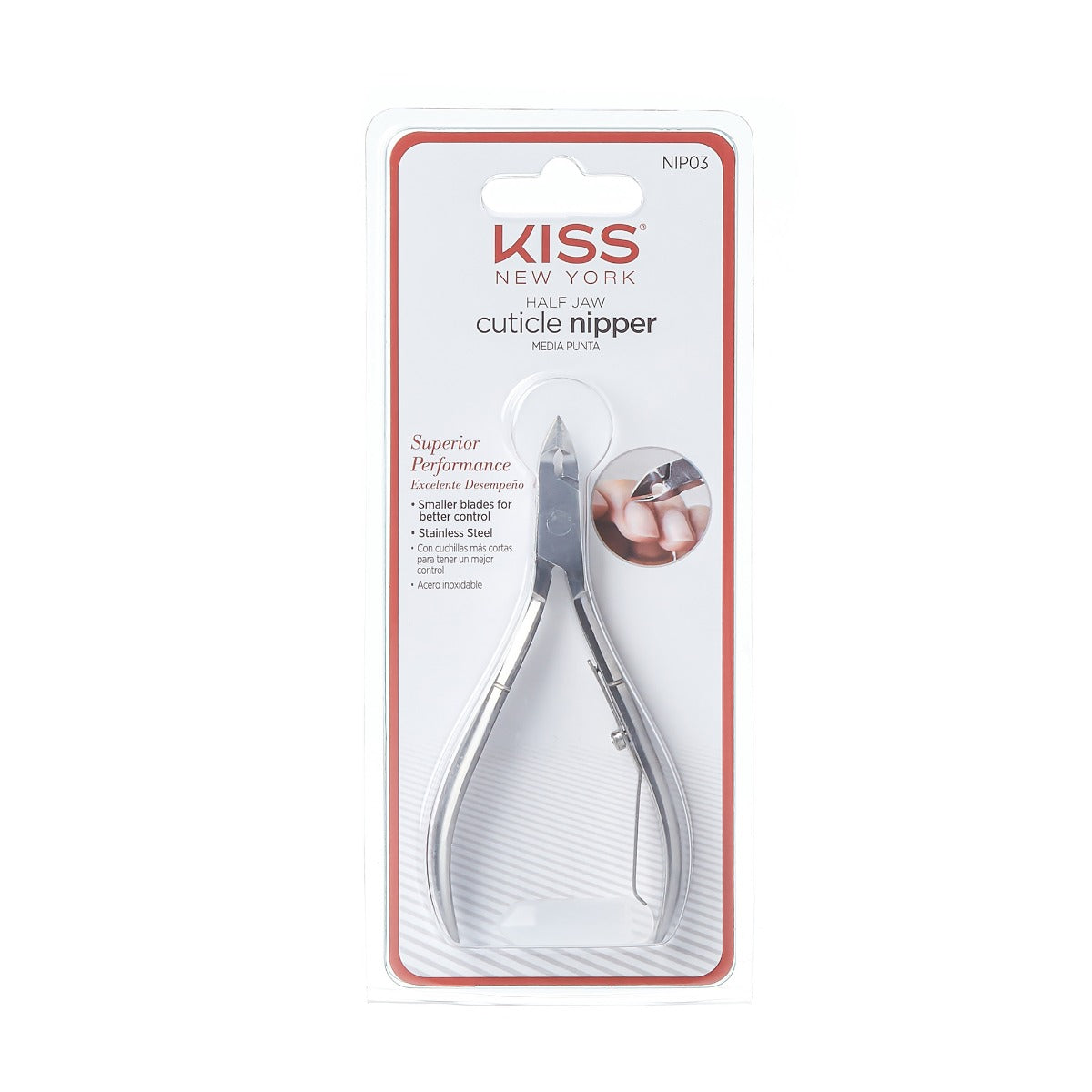KISS Toenail Nipper Trims The Toughest Nails Safely & Easily