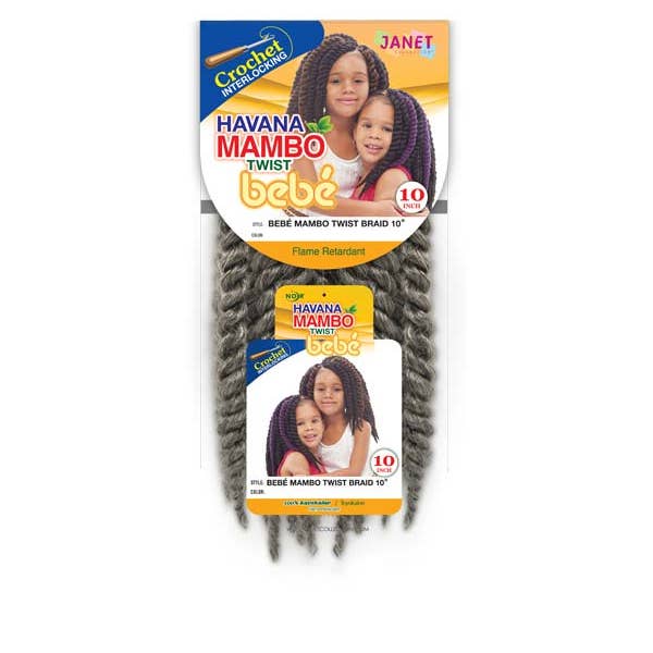Janet Bebe Mambo Soft & Stylish Crochet Hair Twist Braid 10