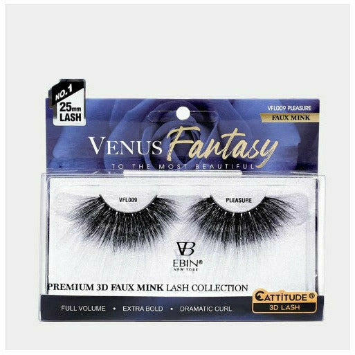 Ebin Venus Fantasy 25mm Faux Mink 3D Lashes