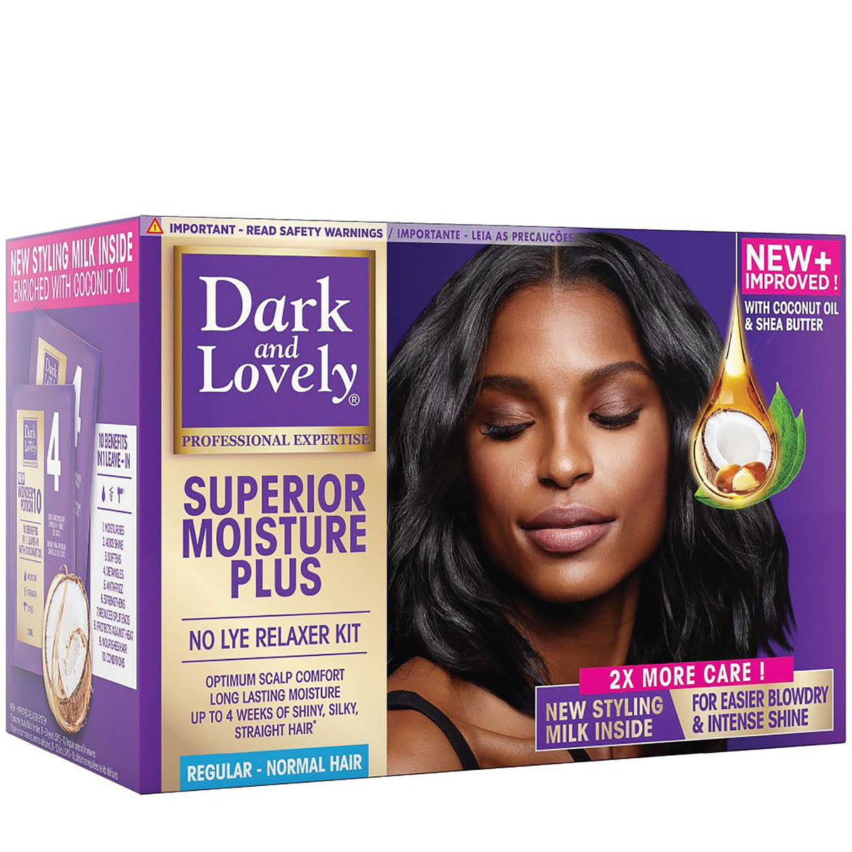 Dark & Lovely No-Lye Relaxer Kit – Regular