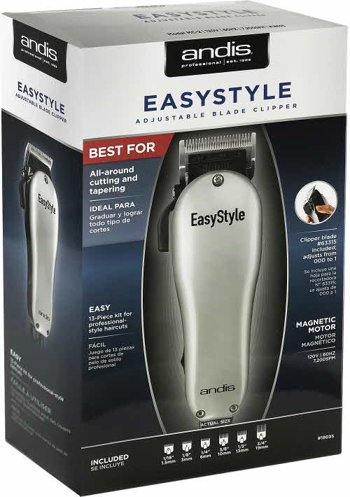 Andis Professional Easy Style Hair Clipper Kit 13-Pack