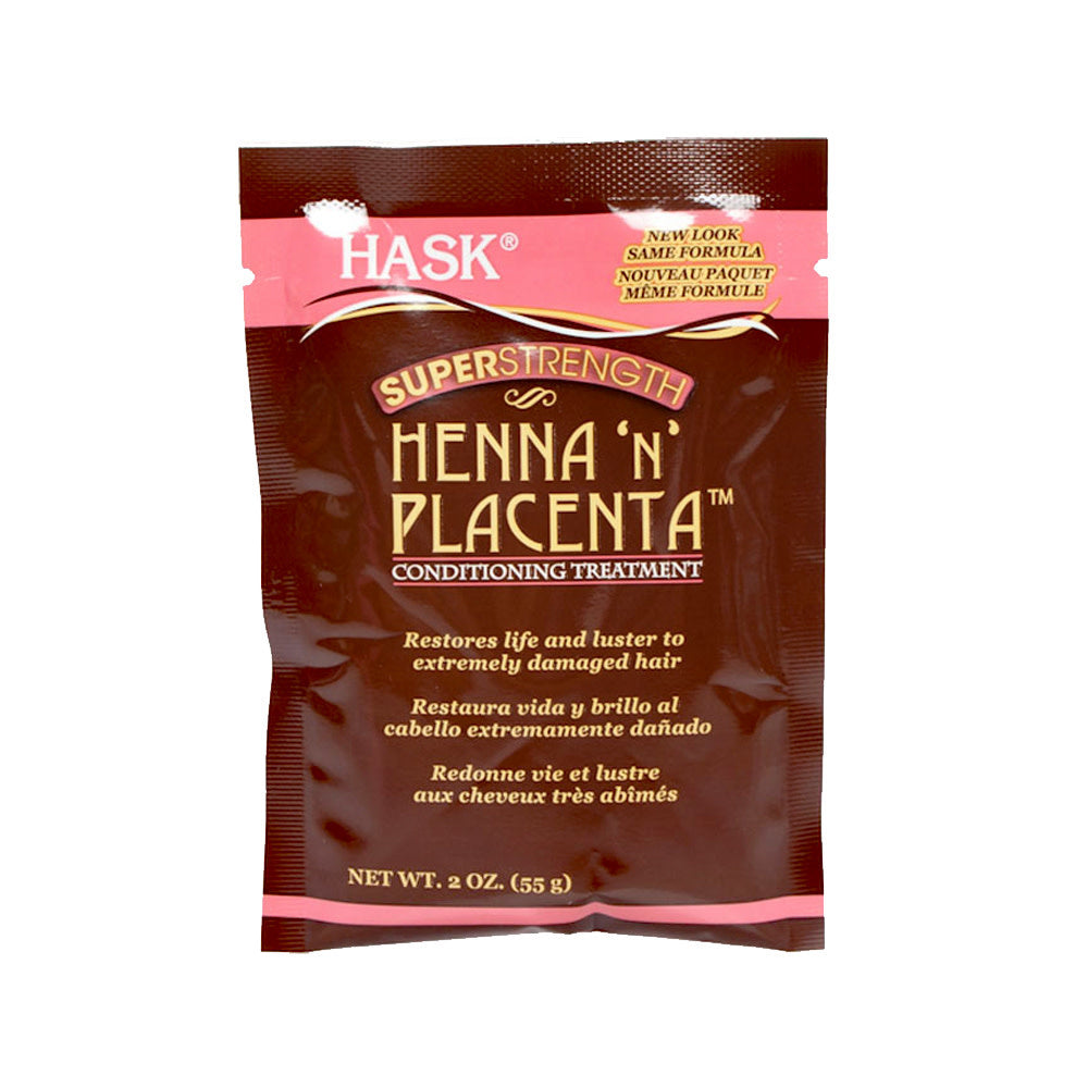 Hask Super Henna & Placenta Conditioning 2Oz