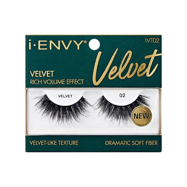 I-ENVY BY KISS VELVET RICH VOLUME EFFECT EYELASHES
