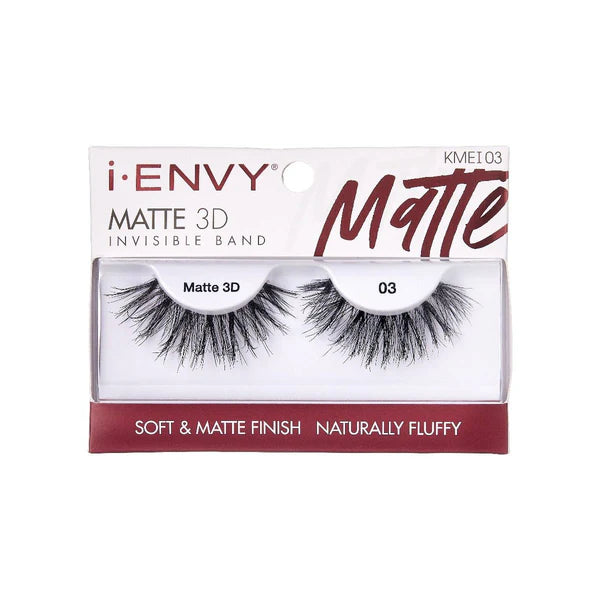 KISS I ENVY MATTE 3D EYELASHES