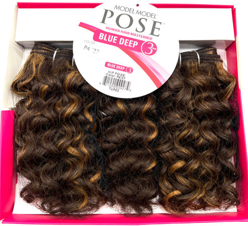 Model Model Pose Blue Deep 3 Packs