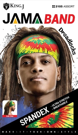 KING.J JAMA REGULAR SPANDEX DREADLOCKS CAP