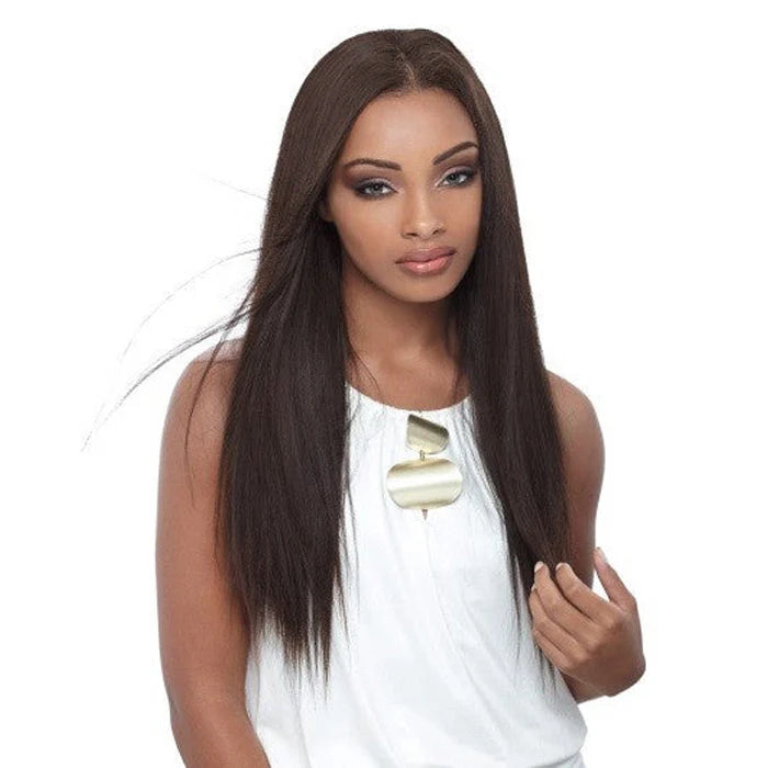 Janet Collection Yaki Unprocessed 100% Brazilian Remy Hair Weave