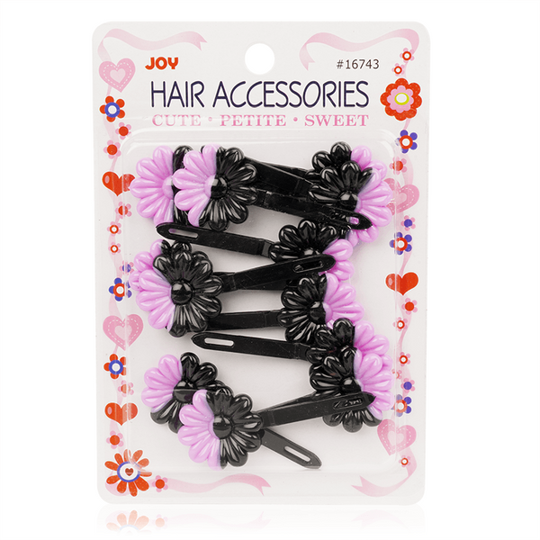 Joy daisy Barrettes Two Toned Daisy